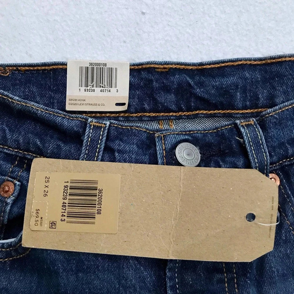 Levi's NWT 501 Original High Rise Straight Leg Jeans Various - Picture 9 of 11